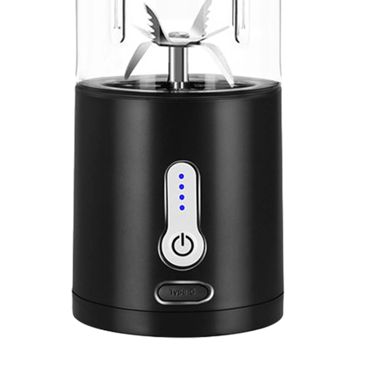 Black 530ml Portable USB Juicer Cup U853481