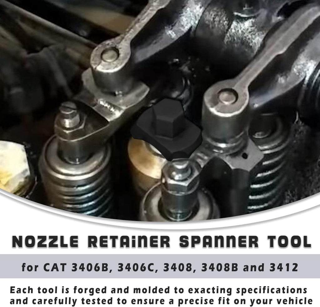 Fuel Injection Nozzle Retainer Spanner Wrench Tool Pack of 2 I1767