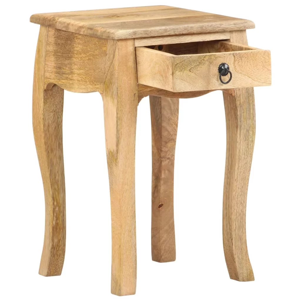 Solid Mango Wood Bed Cabinet A652
