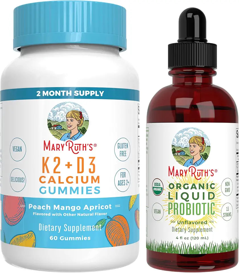Vitamin K2+D3 Gummies & Organic Probiotic Drops Z745818