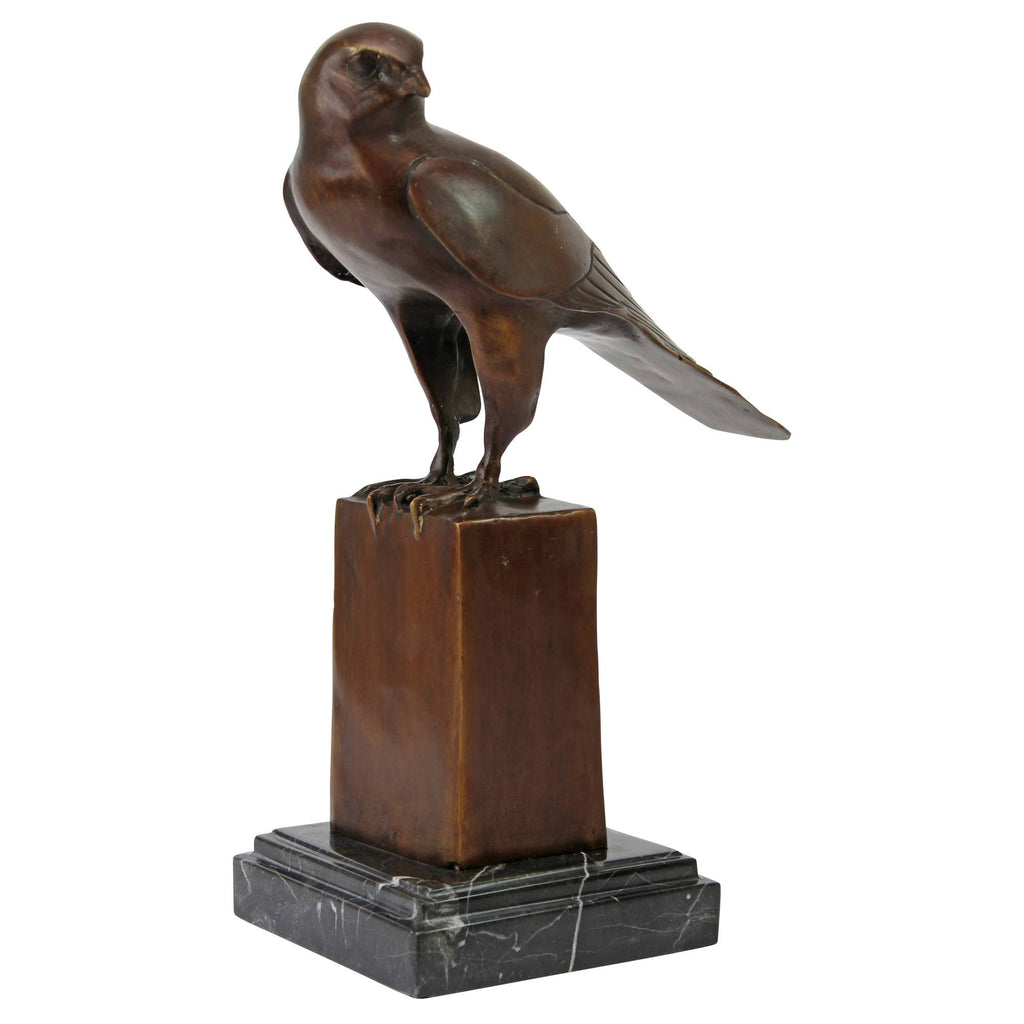 Cast Bronze Falcon Statue B2600